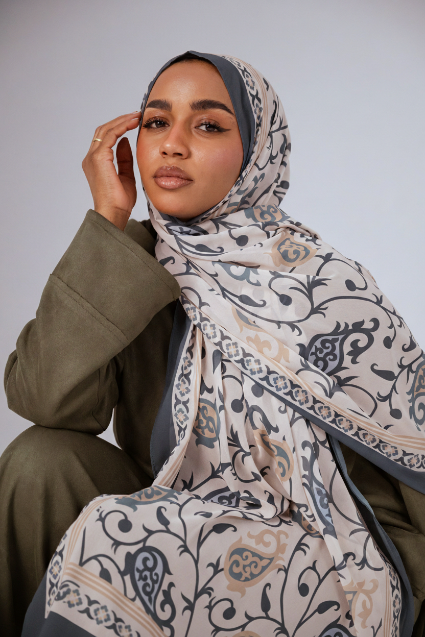 Cordoba Serenity neutral chiffon hijab — where to buy hijabs in NYC and New Jersey