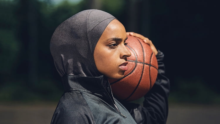 JAIDA Sport & Swim Hijab collection — quick-dry, non-slip hijabs for the gym, running and swimming