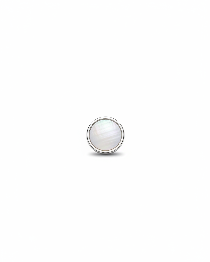 Moon Pearl (Pearl/Silver) Hijab Magnet