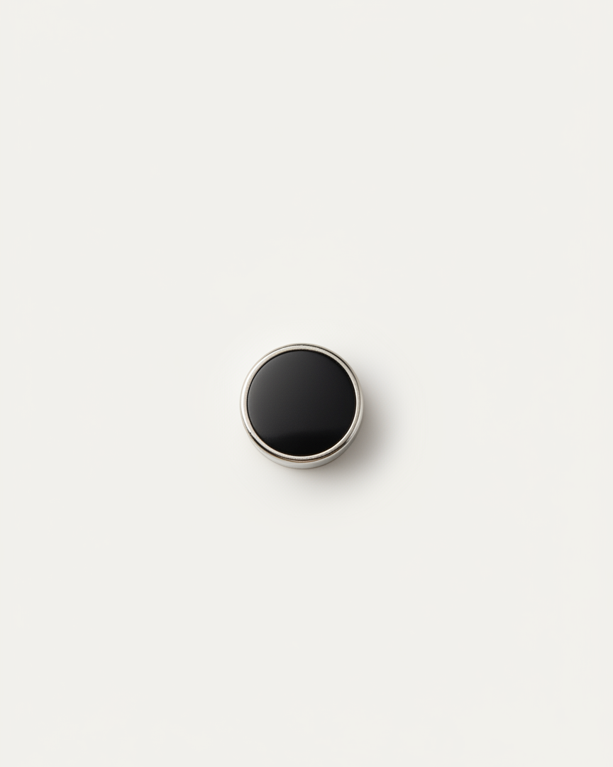 Onyx Halo (Black/Silver) Hijab Magnet