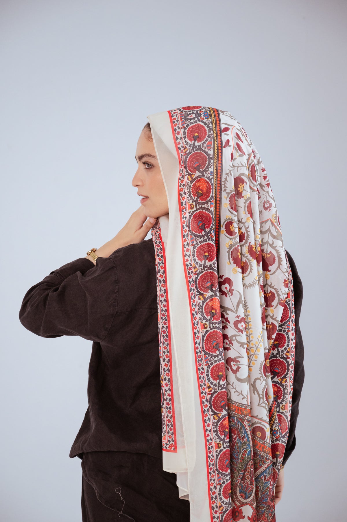 Cairo Nights Tapestry Warm Hijab | Egyptian Evening Inspired | JAIDA