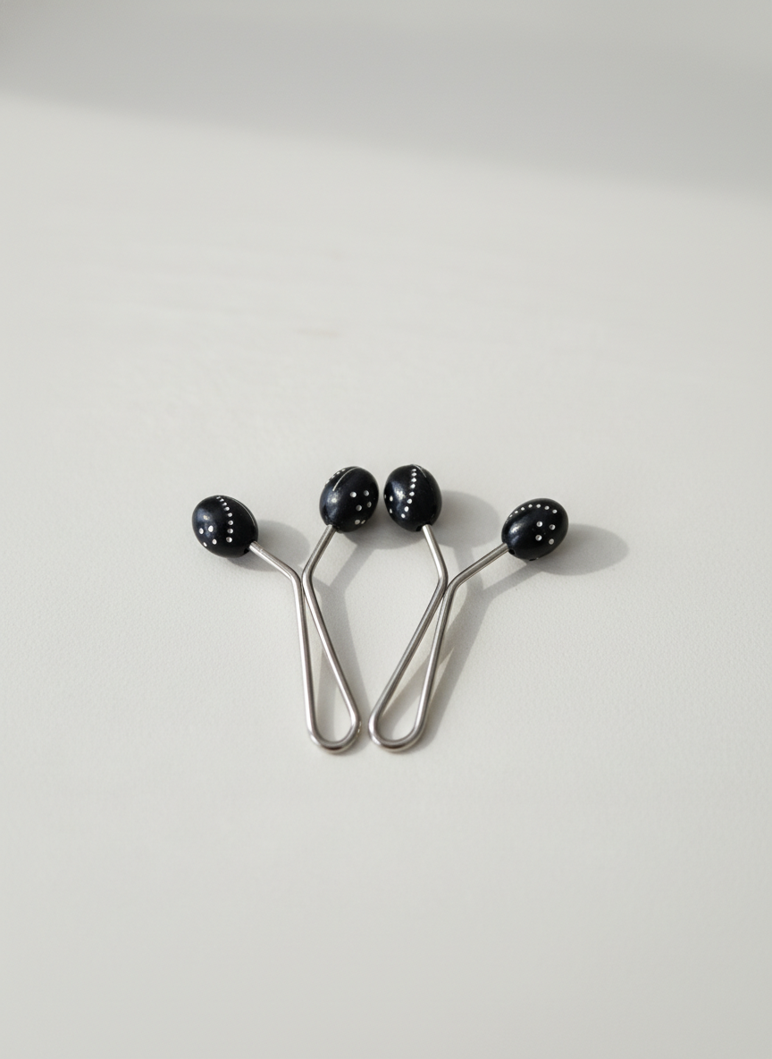 Jaida Turkish Clips-Black Pair