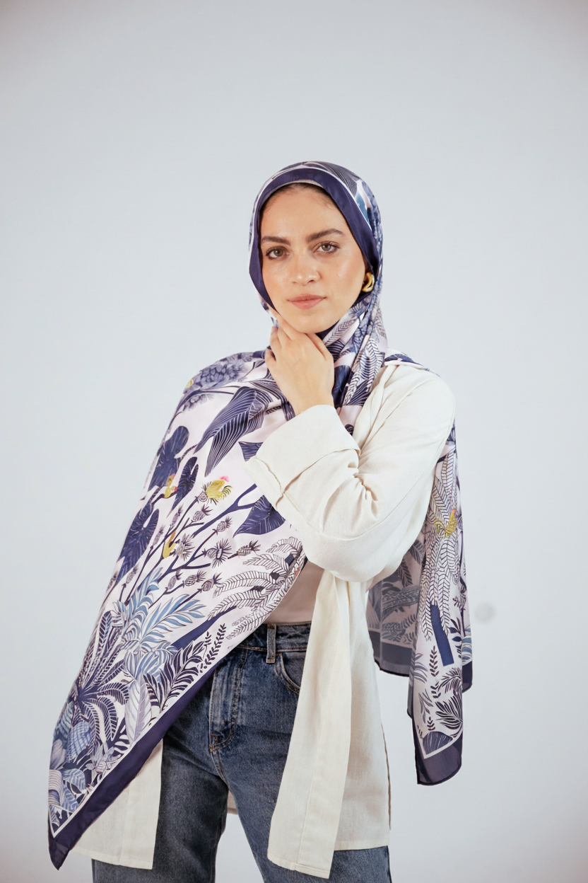 Moonlight Oasis Satin