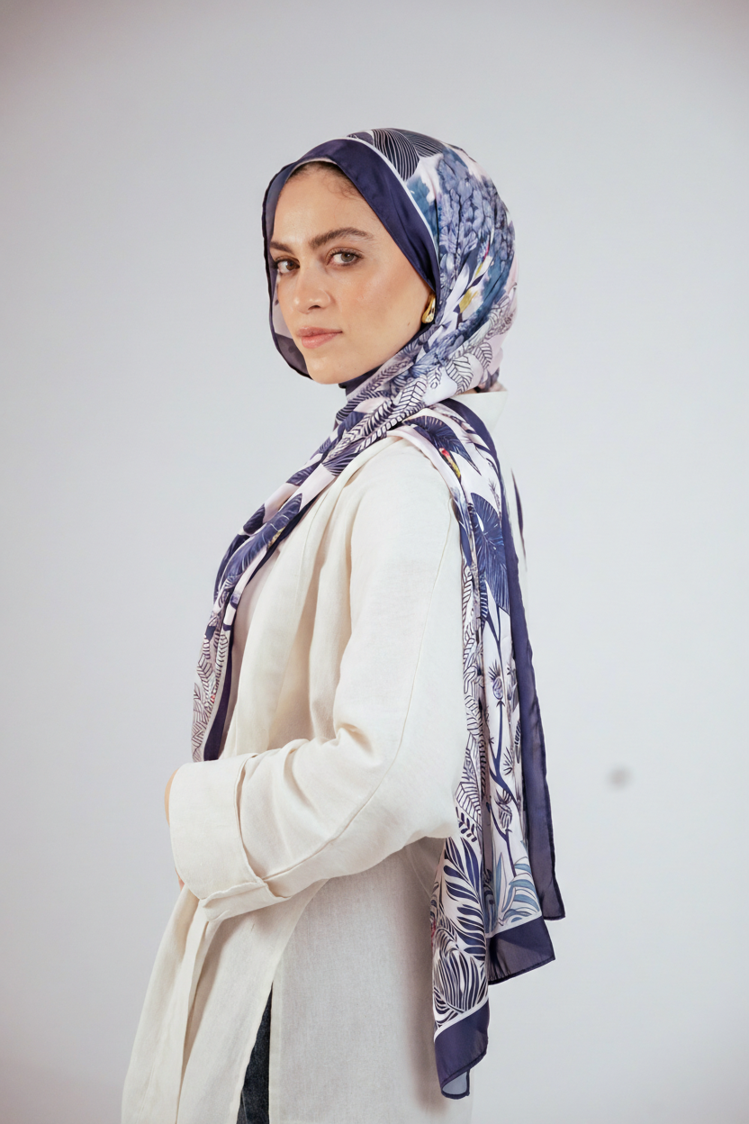 Moonlight Oasis Satin